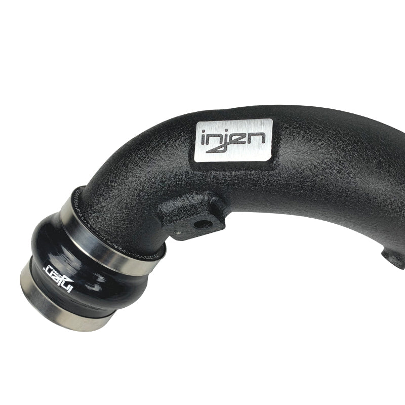 Injen 18-19 Audi S4/S5 (B9) V6 3.0L Turbo Wrinkle Black Intercooler Piping - Black Ops Auto Works