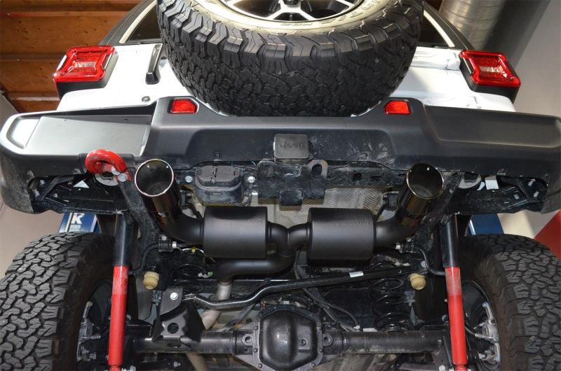 Injen 18-20 Jeep Wrangler JL L4-2.0L Turbo / V6-3.6L SS Axle-back Exhaust - Black Injen INJSES5005BLK