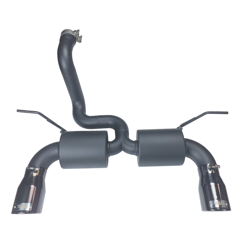 Injen 18-20 Jeep Wrangler JL L4-2.0L Turbo / V6-3.6L SS Axle-back Exhaust - Black Injen INJSES5005BLK
