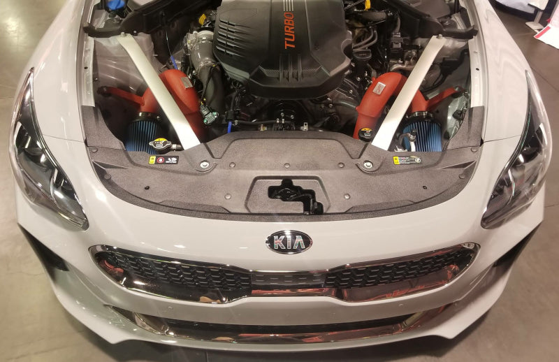 Injen 18-20 Kia Stinger 3.3L Twin Turbo Wrinkle Black Short Ram Air Intake - Black Ops Auto Works
