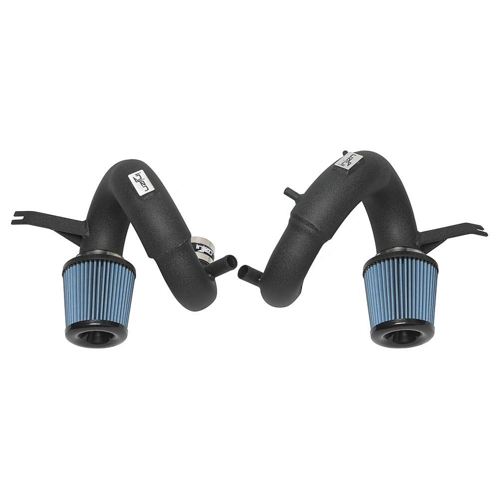 Injen 19-21 Genesis G70 V6-3.3L Twin Turbo SP Short Ram Air Intake System - Wrinkle Black - Injen SP1351WB