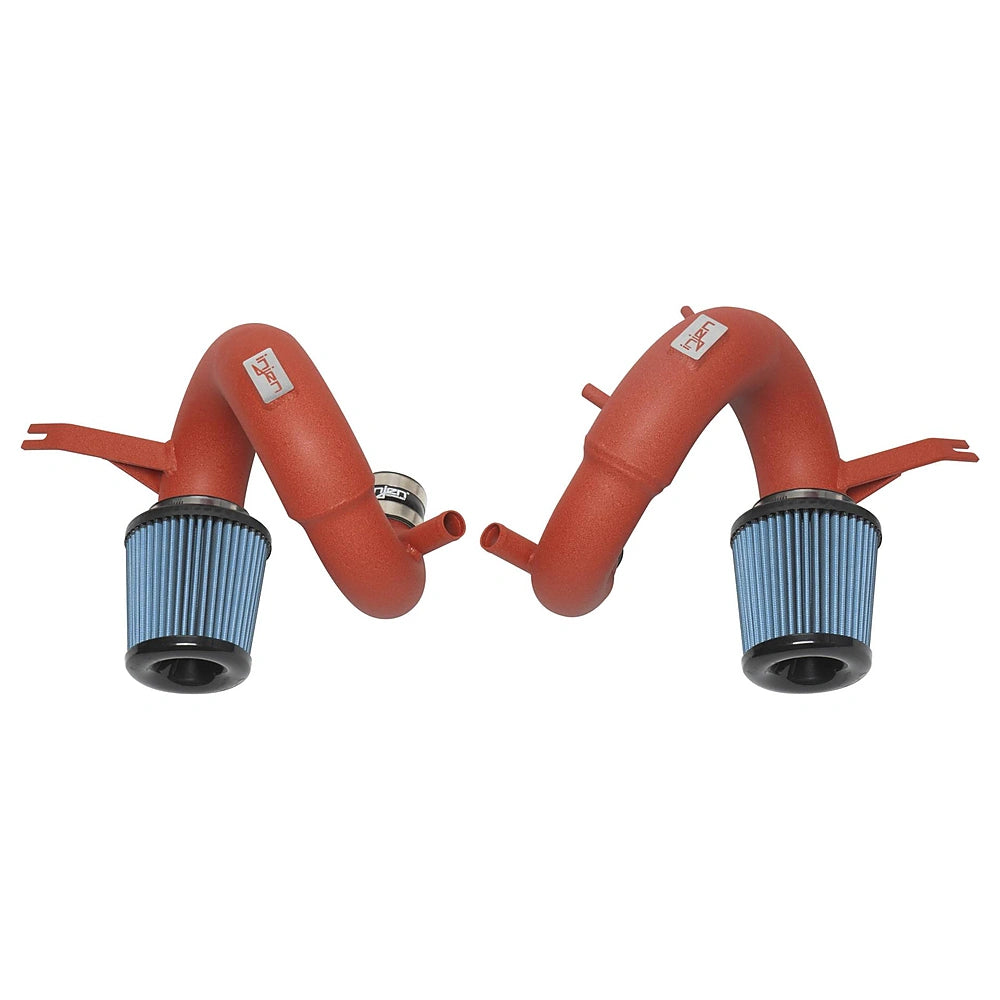 Injen 19-21 Genesis G70 V6-3.3L Twin Turbo SP Short Ram Air Intake System - Wrinkle Red - Injen SP1351WR