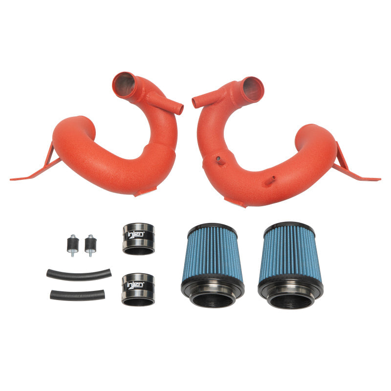 Injen 19-21 Genesis G70 V6-3.3L Twin Turbo SP Short Ram Air Intake System - Wrinkle Red Injen INJSP1351WR