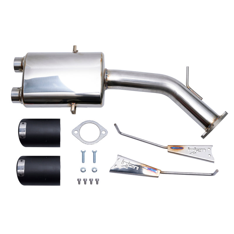 Injen 19-21 Hyundai Veloster L4 1.6L Turbo Performance Stainless Steel Axle Back Exhaust System - Black Ops Auto Works
