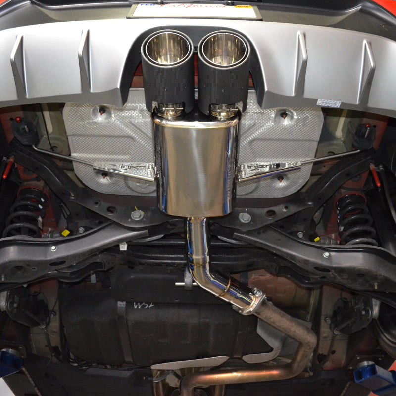 Injen 19-21 Hyundai Veloster L4 1.6L Turbo Performance Stainless Steel Axle Back Exhaust System Injen INJSES1342AB