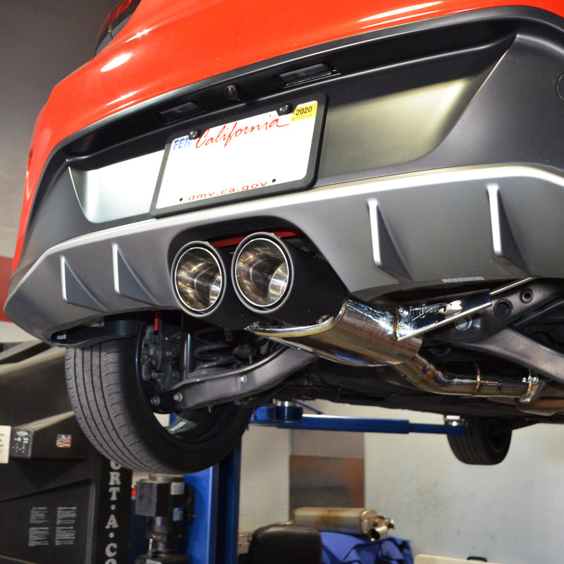 Injen 19-21 Hyundai Veloster L4 1.6L Turbo Performance Stainless Steel Axle Back Exhaust System Injen INJSES1342AB