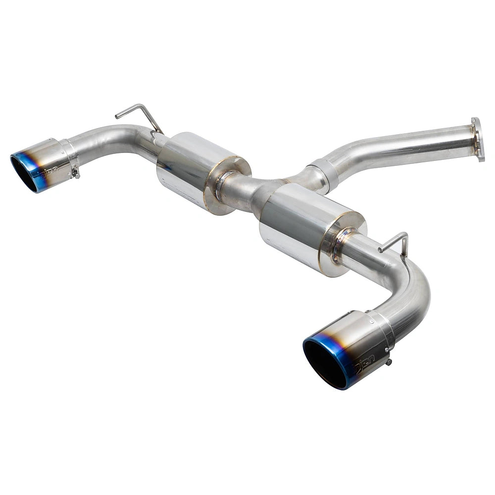 Injen 19-22 Hyundai Veloster N L4 2.0L Turbo Performance SS Axle Back Exhaust System - Burnt Ti Tips - Injen SES1343ABTT - view 2