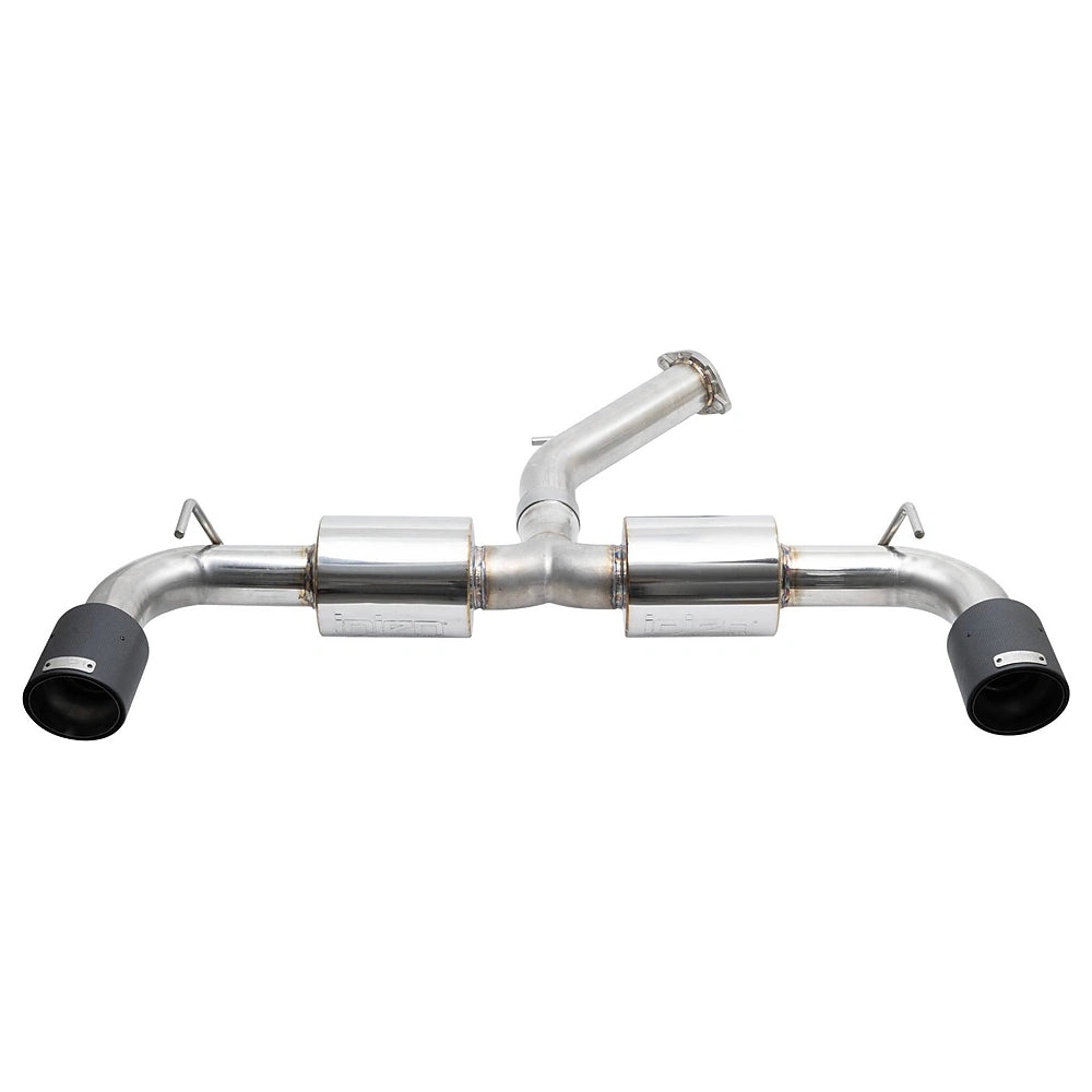 Injen 19-22 Hyundai Veloster N L4 2.0L Turbo Performance SS Axle Back Exhaust System - Carbon Tips - Injen SES1343ABCF