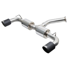 Load image into Gallery viewer, Injen 19-22 Hyundai Veloster N L4 2.0L Turbo Performance SS Axle Back Exhaust System - Carbon Tips - Injen SES1343ABCF - view 2