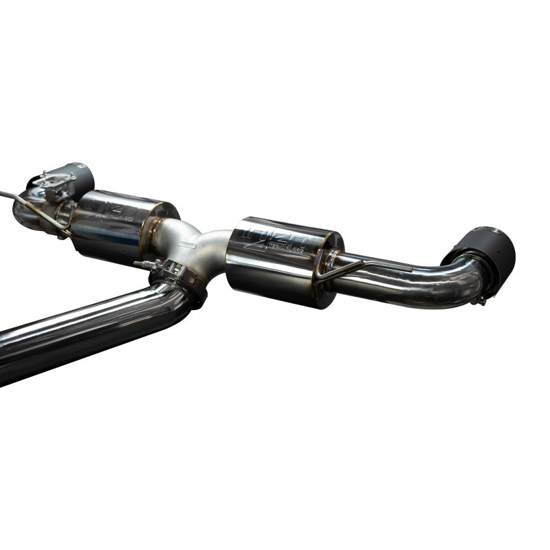 Injen 20-21 Toyota Supra 3.0L Turbo 6cyl SS Cat-Back Exhaust w/ Carbon Fiber Tips Injen INJSES2300CF