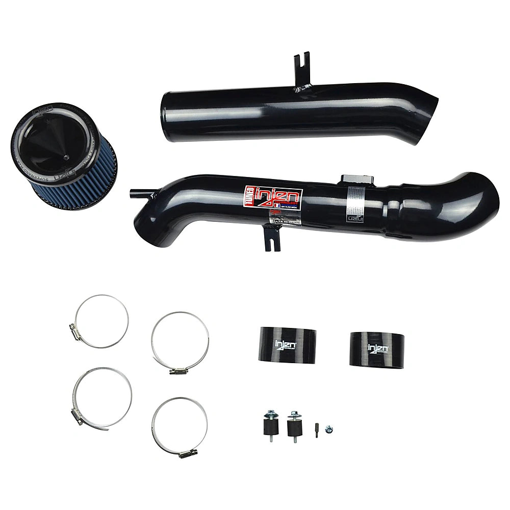 Injen 2006 M35 3.5 V6 Black Cold Air Intake - Injen SP1991BLK - view 2