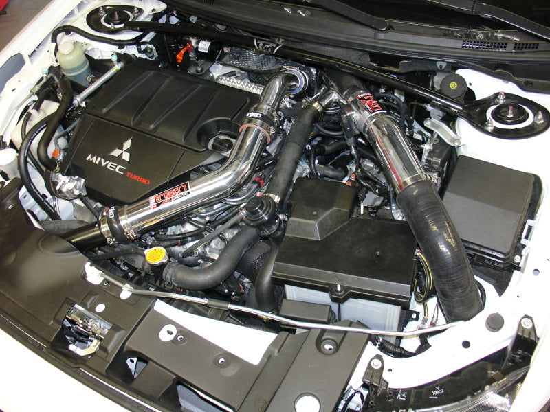 Injen 2009 Lancer Ralliart 2.0L Turbo 4 Cyl. (will not fit vehicles with fog lights) Black Cold Air Injen INJSP1837BLK