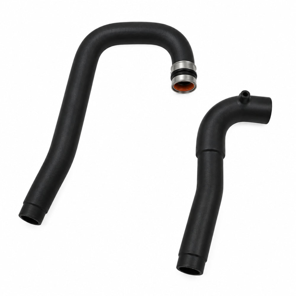 Injen 2010 Genesis 2.0L Turbo Black Intercooler piping hot and cold side - INJSES1385ICPBLK - view 1