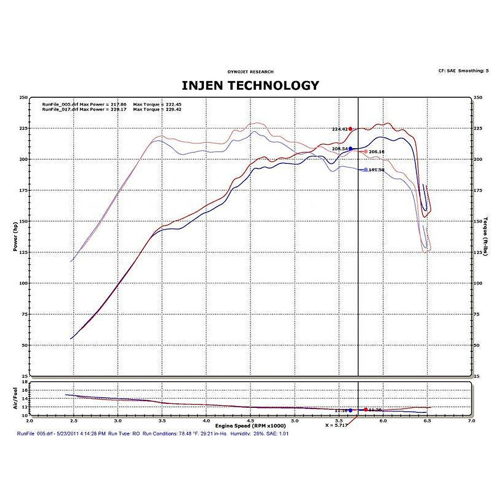 Injen 2011-14 Hyundai Sonata/Kia Optima 2.0L Turbo Polished Short Ram Intake - Injen SP1330P - view 3