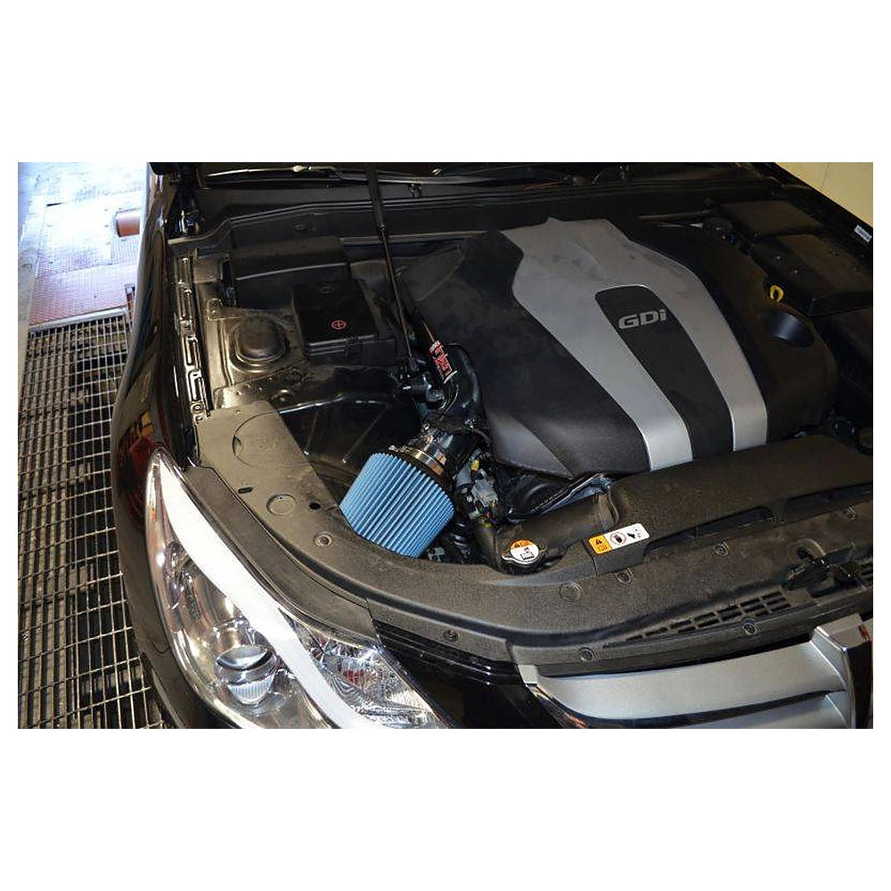 Injen 2014 Hyundai Genesis Sedan 3.8L V6 Black Short Ram Intake with MR Technology - Injen SP1393BLK - view 2