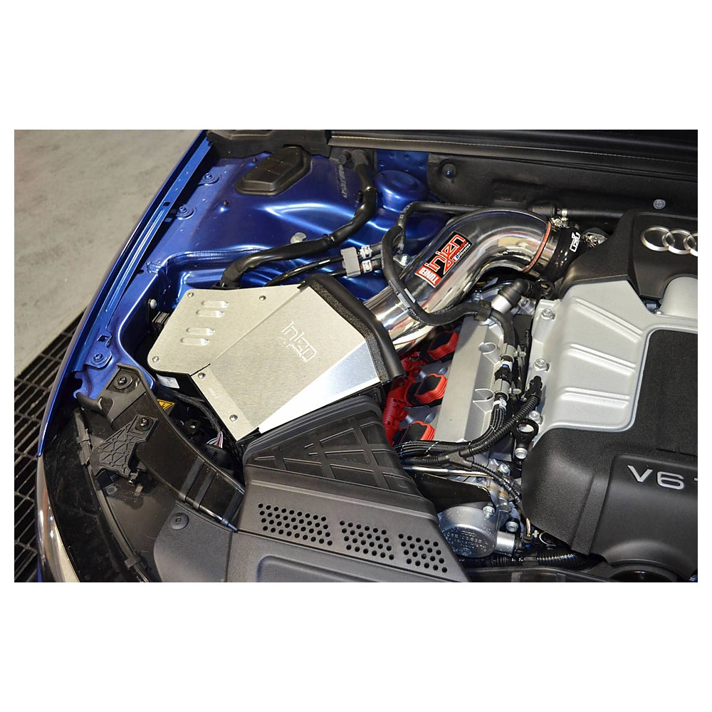 Injen 2015 Audi B8/S4 3.0L TFSI Supercharged Polished Short Ram Intake w/MR Technology & Heat Shield - Injen SP3081P - view 2