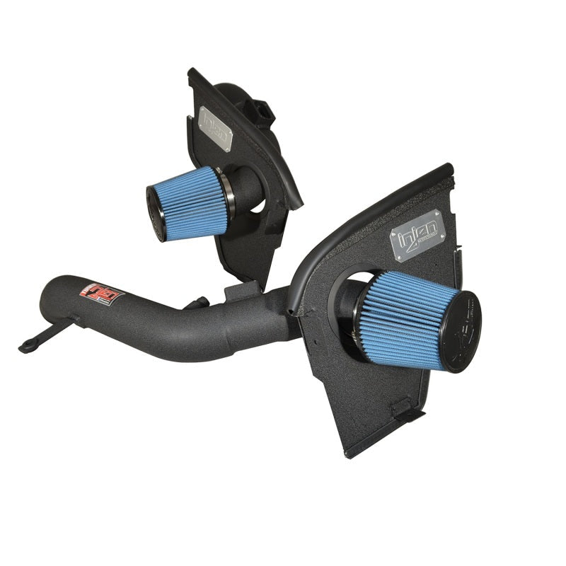 Injen 2015 M3/M4 3.0L Twin Turbo Wrinkle Black Short Ram 2pc. Intake System w/ MR Technology Injen INJSP1116WB