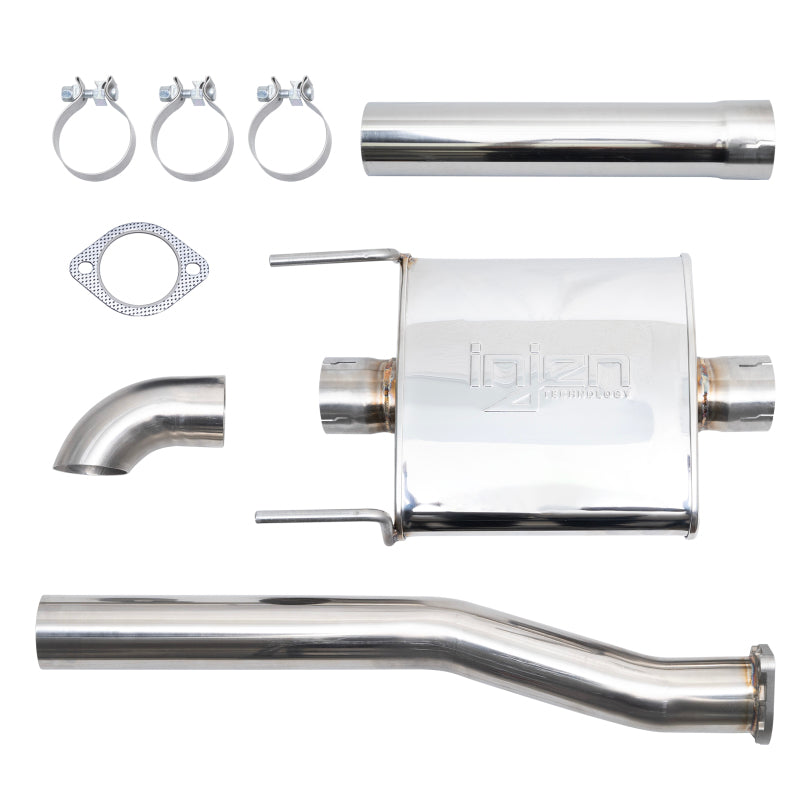 Injen 2016+ Toyota Tacoma L4 2.7L / V6 3.5L Stainless Steel High-Tuck Cat-Back Exhaust System Injen INJSES2200HT
