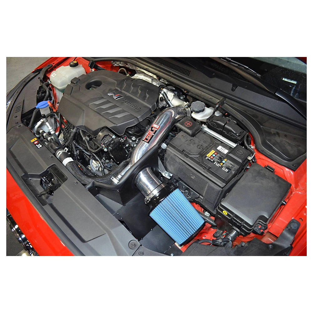 Injen 2020 Hyundai Veloster N 2.0L Turbo Polished Cold Air Intake System - Injen SP1343P - view 4