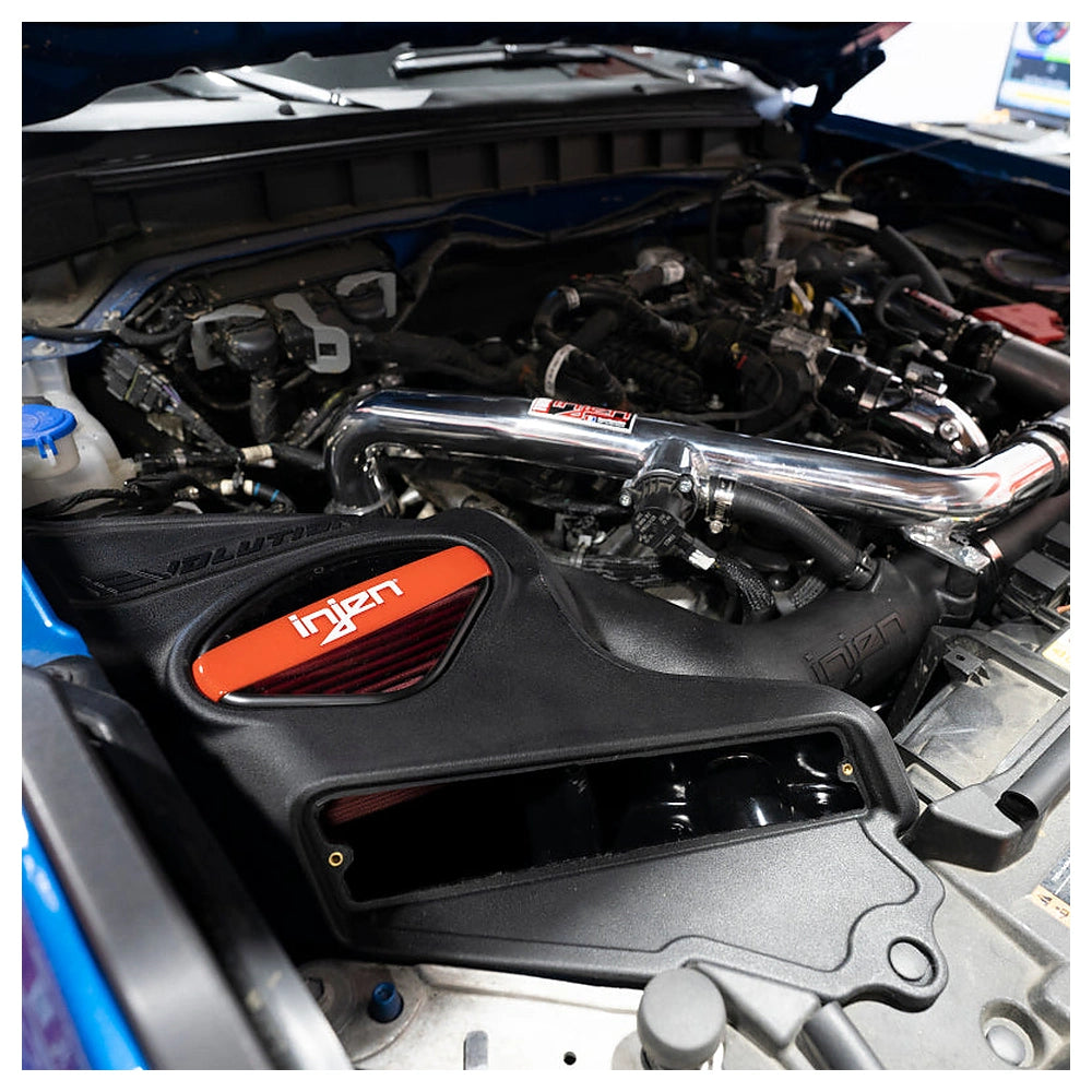 Injen 2021-2022 Ford Bronco V6-2.7L Twin Turbo Evolution Intake (Oiled) - Injen EVO9301C