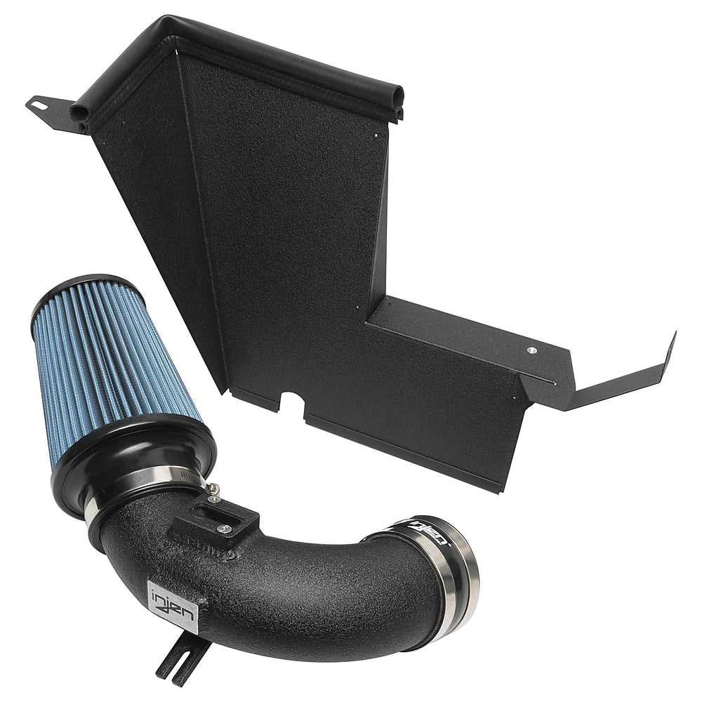 Injen 21-22 Toyota Supra 2.0L 4 Cyl. SP Short Ram Air Intake System - Wrinkle Black - Injen SP2301WB - view 2