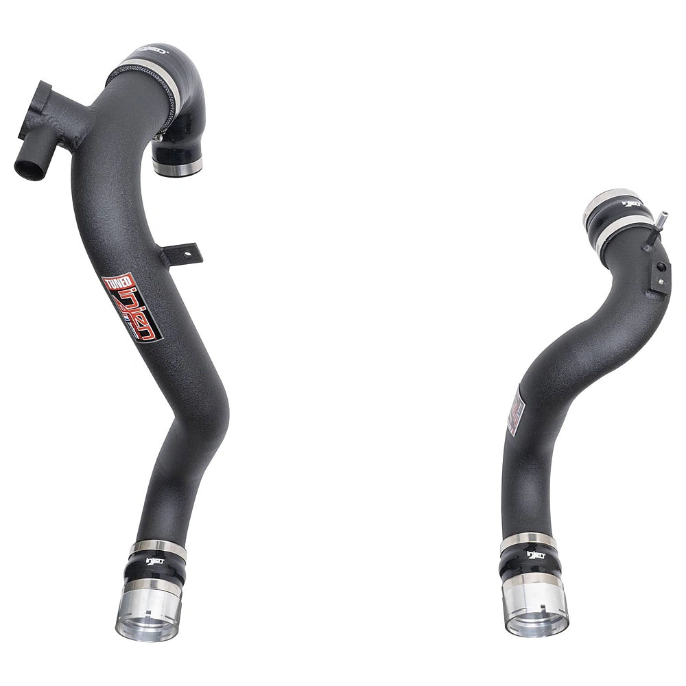 Injen 21-23 Ford Bronco L4-2.3L Turbo EcoBoost SES Intercooler Pipes Wrinkle Black - Injen SES9300ICPWB