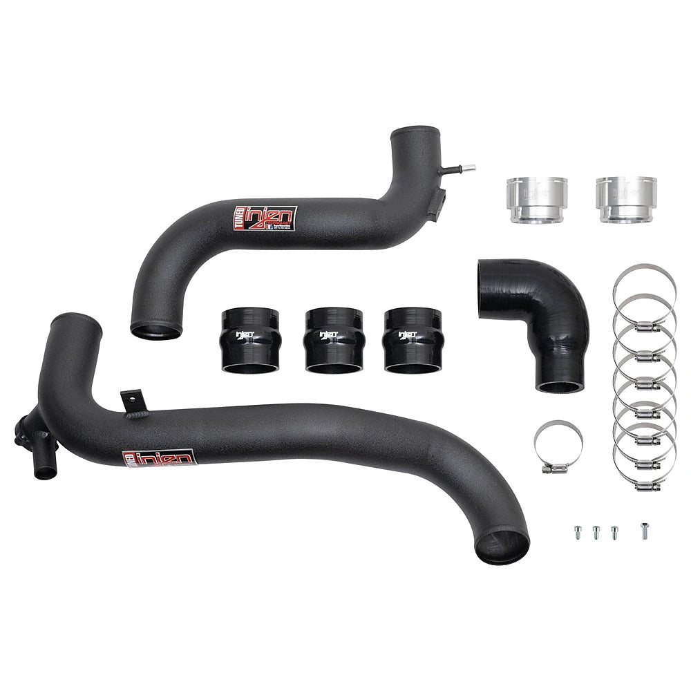 Injen 21-23 Ford Bronco L4-2.3L Turbo EcoBoost SES Intercooler Pipes Wrinkle Black - Injen SES9300ICPWB - view 6