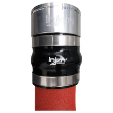 Load image into Gallery viewer, Injen 21-23 Ford Bronco L4-2.3L Turbo EcoBoost SES Intercooler Pipes Wrinkle Red - Injen SES9300ICPWR - view 4