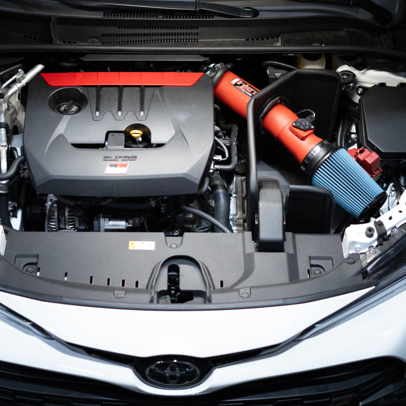 Injen 23-25 Toyota GR Corolla L3-1.6L Turbo Wrinkle Red Short Ram Cold Air Intake Injen INJSP2082WR