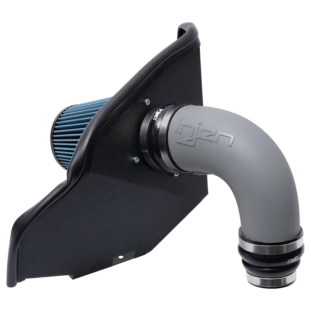 Injen 24-25 Toyota Tacoma L4-2.4L Turbo Cement Gray Power-Flow Air Intake System - Injen PF2013RG - view 2