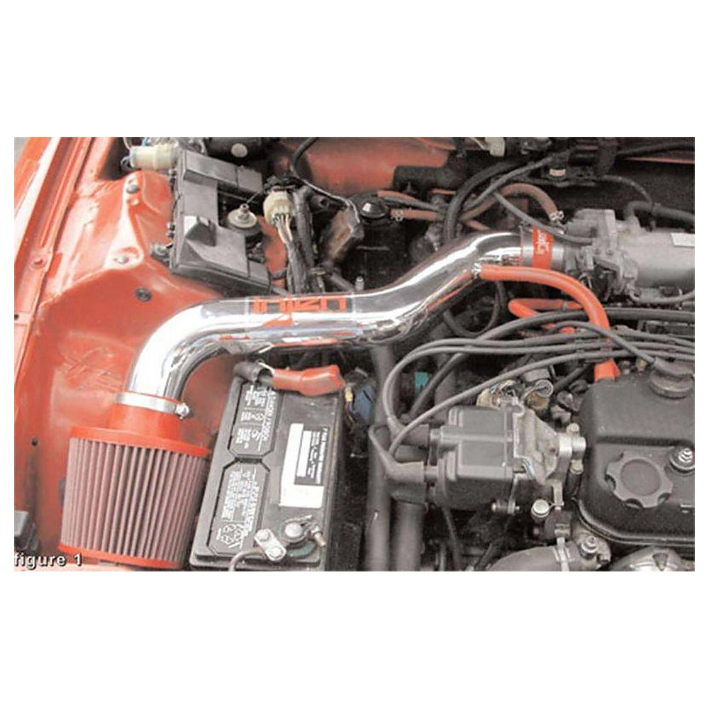 Injen 88-91 Civic Ex Si CRX Si Black Short Ram Intake *Special Order* - Injen IS1501BLK - view 5