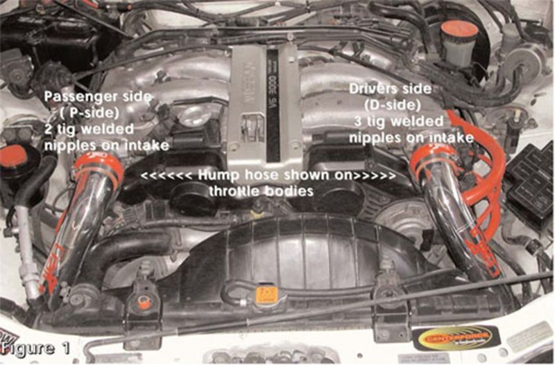 Injen 90-96 Pipe Only Intake System 300Z Non Turbo Polished Short Ram Intake Injen INJIS1981P