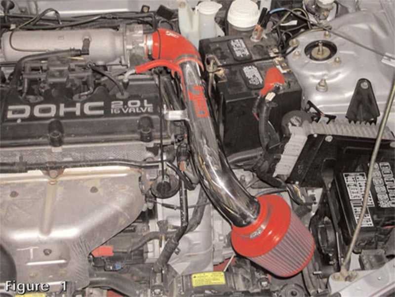 Injen 95-99 Mitsubishi Eclipse L4 2.0L Black IS Short Ram Cold Air Intake Injen INJIS1880BLK