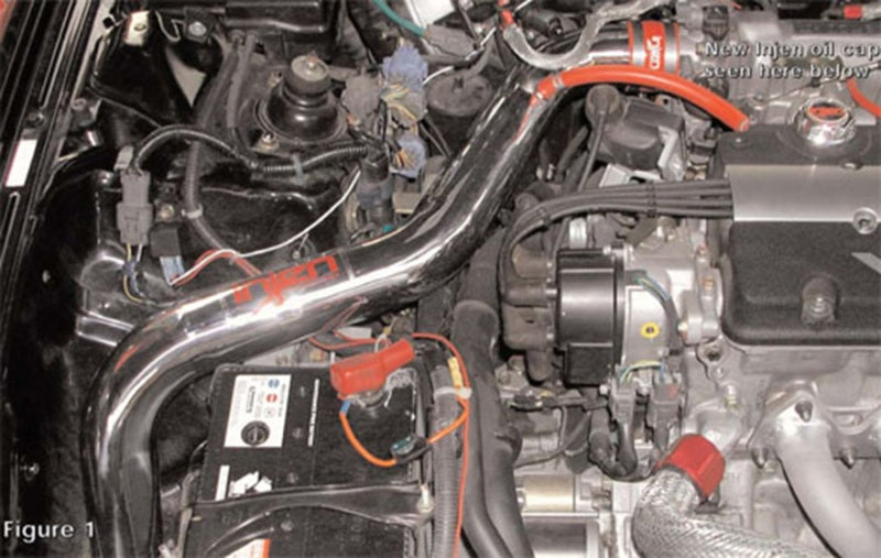 Injen 97-01 Prelude Polished Cold Air Intake Injen INJRD1720P