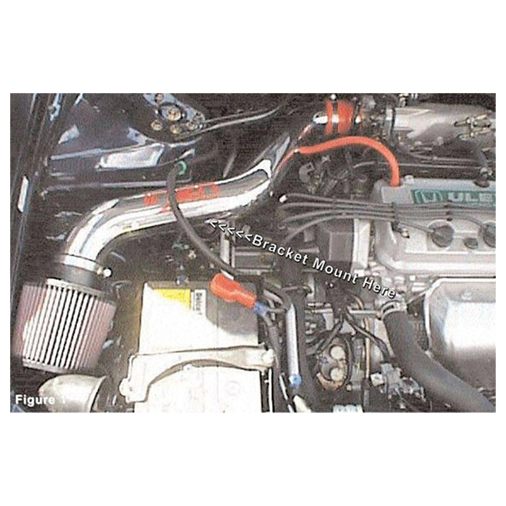 Injen 98-02 Honda Accord L4 2.3L Black IS Short Ram Cold Air Intake - Injen IS1670BLK - view 5
