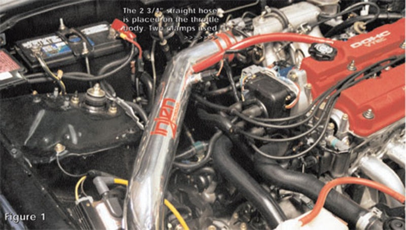 Injen 99-00 Honda Civic Si Black Cold Air Intake - Black Ops Auto Works