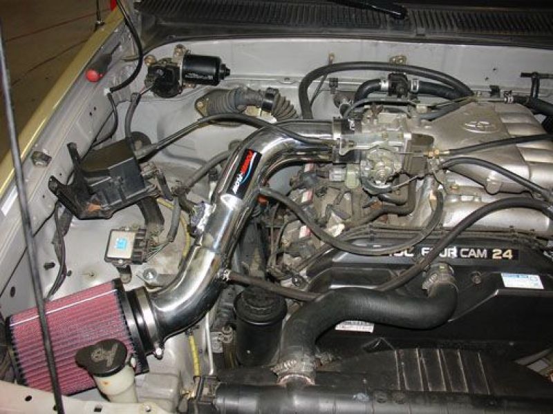 Injen 99-04 4Runner Tacoma 3.4L V6 only Polished Power-Flow Air Intake System Injen INJPF2055P