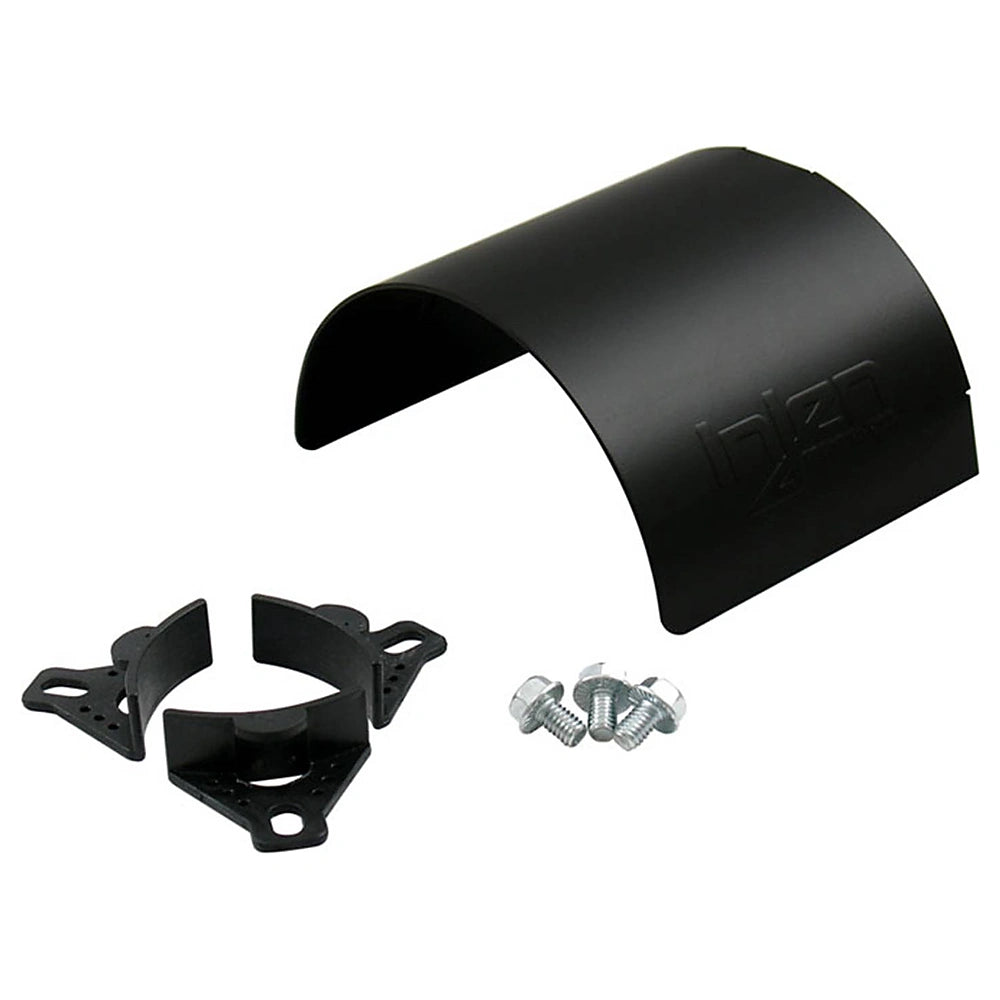 Injen Aluminum Air Filter Heat Shield Universal Fits 2.50 2.75 3.00 Black - Injen HS5000BLK