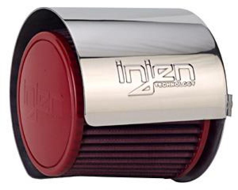 Injen Aluminum Air Filter Heat Shield Universal Fits 2.50 2.75 3.00 Polished - Black Ops Auto Works