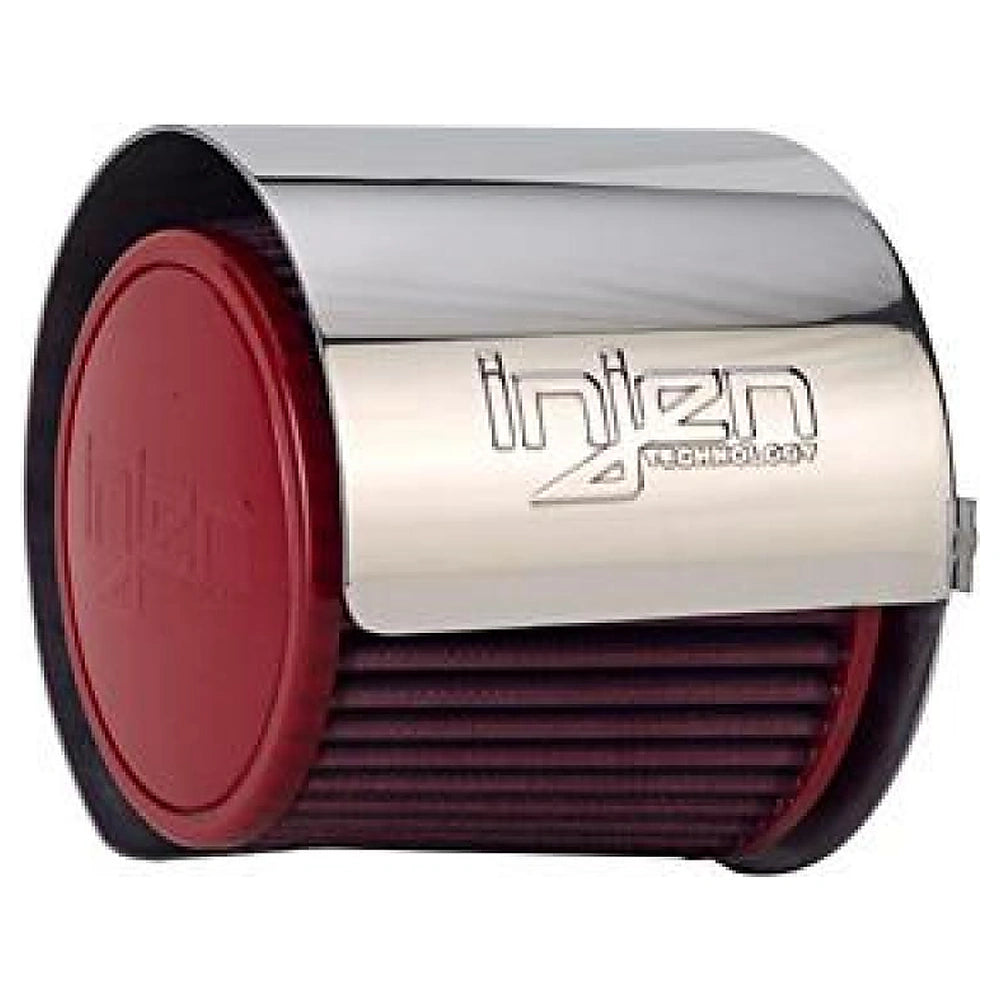 Injen Aluminum Air Filter Heat Shield Universal Fits 3.50 Polished - Injen HS3500P