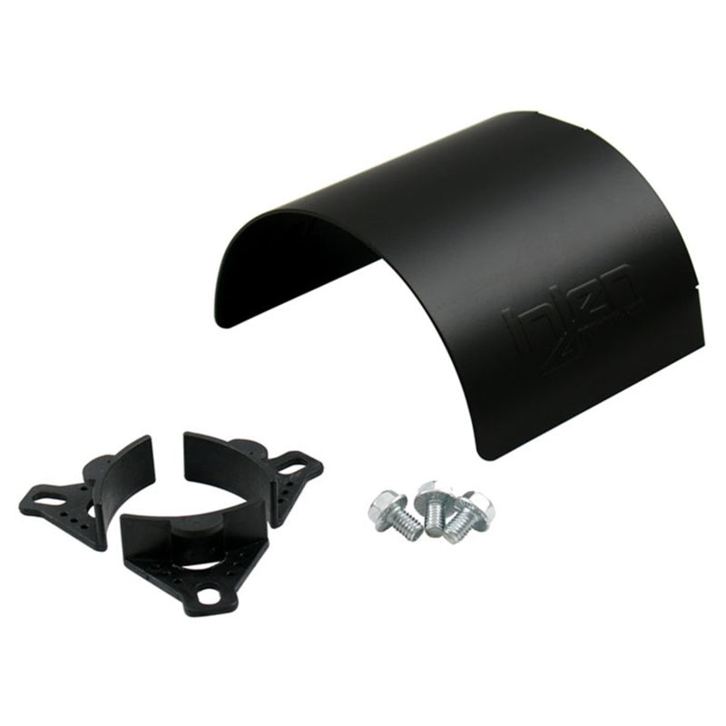Injen Aluminum Air Filter Heat Shield Universal Fits 3.50 Black Injen INJHS3500BLK