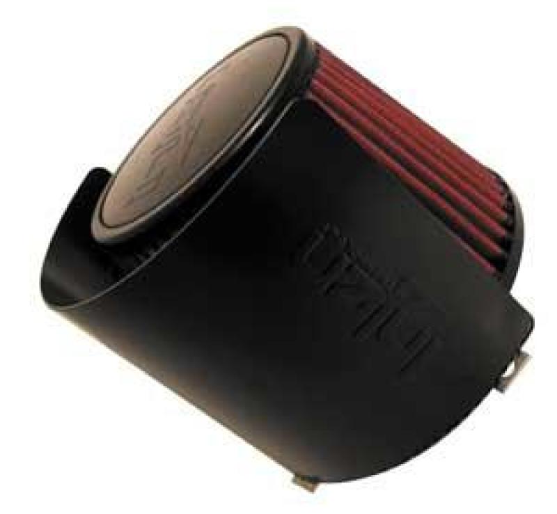 Injen Aluminum Air Filter Heat Shield Universal Fits 3.50 Black Injen INJHS3500BLK