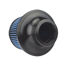 Load image into Gallery viewer, Injen AMSOIL Ea Nanofiber Dry Air Filter - 2.50 Filter 6 Base / 5 Tall / 5 Top - Injen X-1012-BB