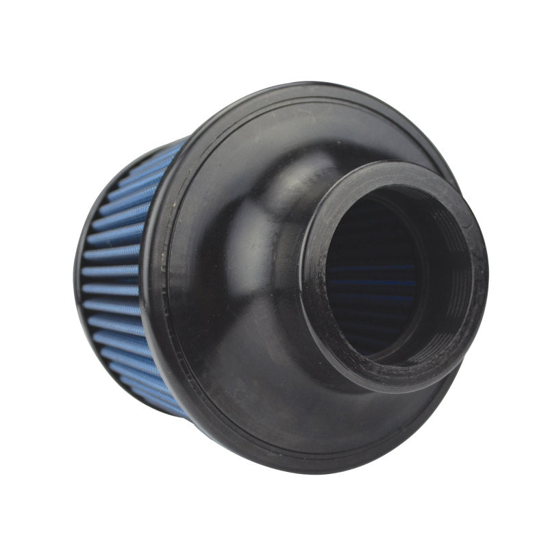 Injen AMSOIL Ea Nanofiber Dry Air Filter - 2.50 Filter 6 Base / 5 Tall / 5 Top Injen INJX-1012-BB