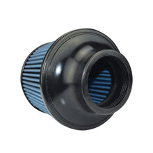 Load image into Gallery viewer, Injen AMSOIL Ea Nanofiber Dry Air Filter - 2.75 Filter 6 Base / 5 Tall / 5 Top Injen INJX-1013-BB