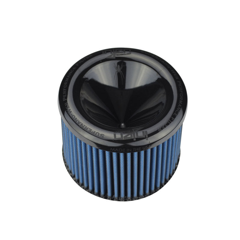Injen AMSOIL Ea Nanofiber Dry Air Filter - 3.00 Filter 6 Base / 5 Tall / 5 Top Injen INJX-1014-BB
