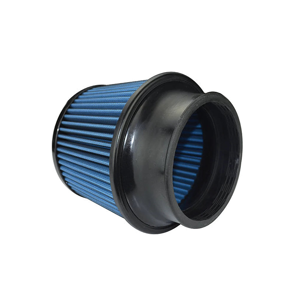 Injen AMSOIL Ea Nanofiber Dry Air Filter - 4.50 Filter 6.75 Base / 5 Tall / 5 Top - Injen X-1018-BB