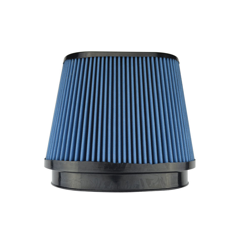 Injen AMSOIL Ea Nanofiber Dry Air Filter - 8 1/2 Oval Filter 9 1/2 Base / 6 1/4 Tall / 8 Top Injen INJX-1023-BB