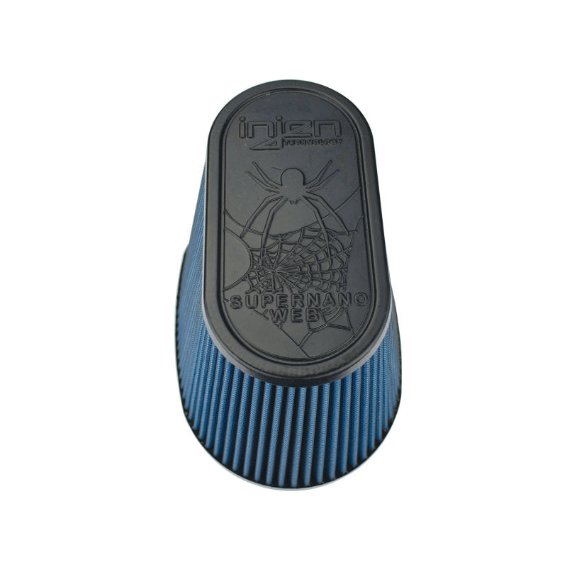 Injen AMSOIL Ea Nanofiber Dry Air Filter - 8 1/2 Oval Filter 9 1/2 Base / 6 1/4 Tall / 8 Top Injen INJX-1023-BB