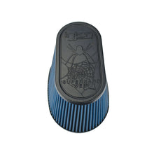 Load image into Gallery viewer, Injen AMSOIL Ea Nanofiber Dry Air Filter - 8 1/2 Oval Filter 9 1/2 Base / 6 1/4 Tall / 8 Top Injen INJX-1023-BB